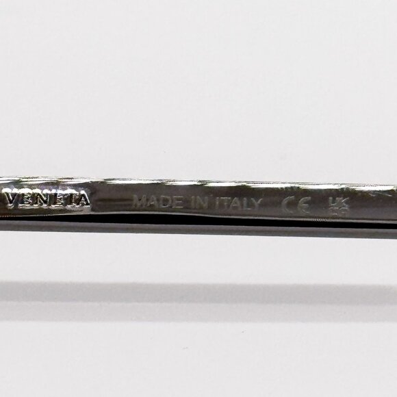 NEW BOTTEGA VENETA EYEGLASSES BV1015O 003 SILVER UNISEX EYEWEAR BOTTEGA VENETA - Picture 9 of 10